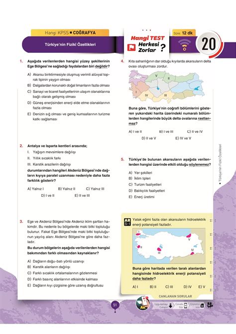 ygs coğrafya çözümlü soru bankası pdf